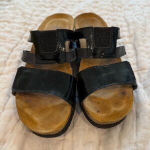 Naot Black Sandals